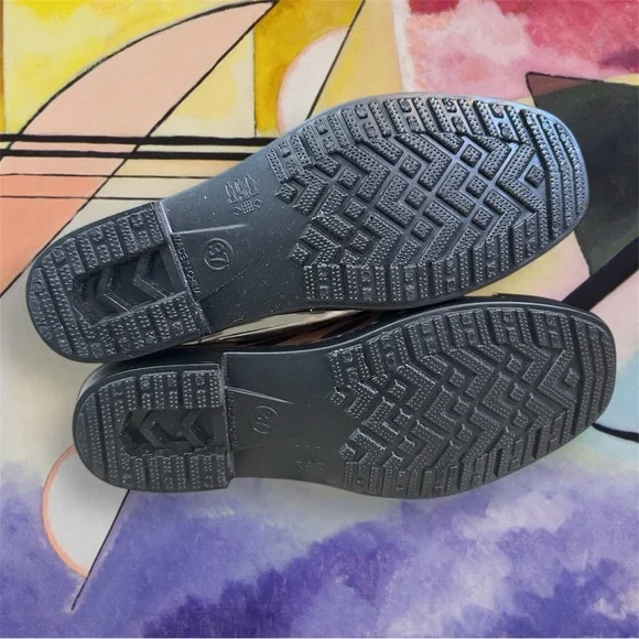 Sz 37 (7) Sanmm rain boots waterproof boots galoshes leopard print new spring - Picture 8 of 9